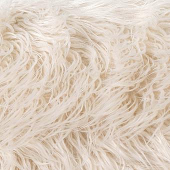 Кресло Snuggy Chair искусственный мех Mongolia Cream - ракурс 7