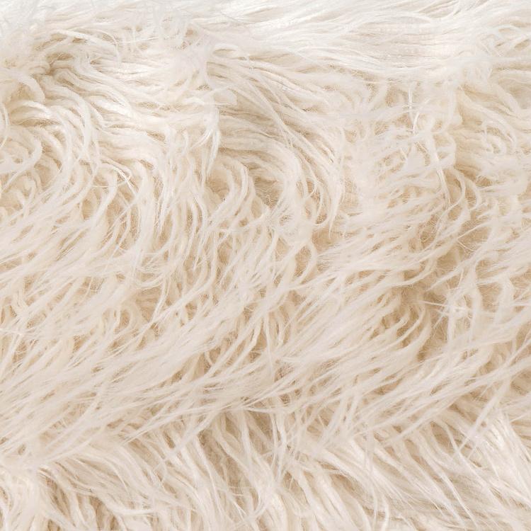 Кресло Snuggy Chair искусственный мех Mongolia Cream - ракурс 7
