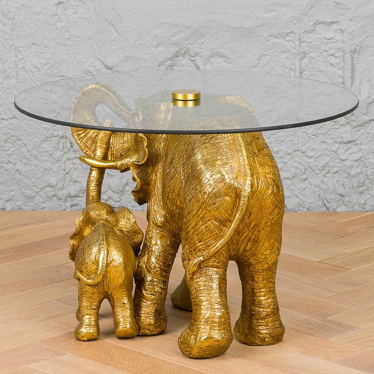 Журнальный стол Слоны Side Table Elephants