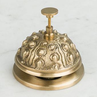 Urchin Golden Desk Bell