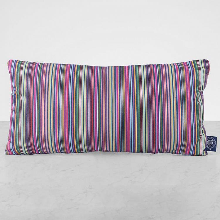 Прямоугольная подушка в традиционную оксфордскую полоску, S Cushion Stripe Rectangle Small