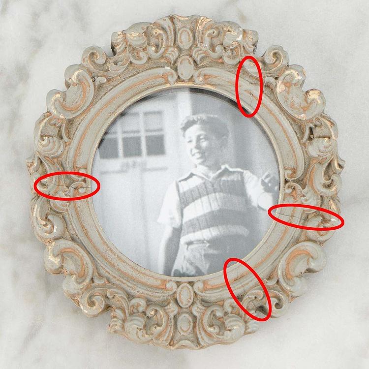 Рамка для фото в стиле Рококо на магнитах дисконт Rococo Photo Frame With Magnet discount