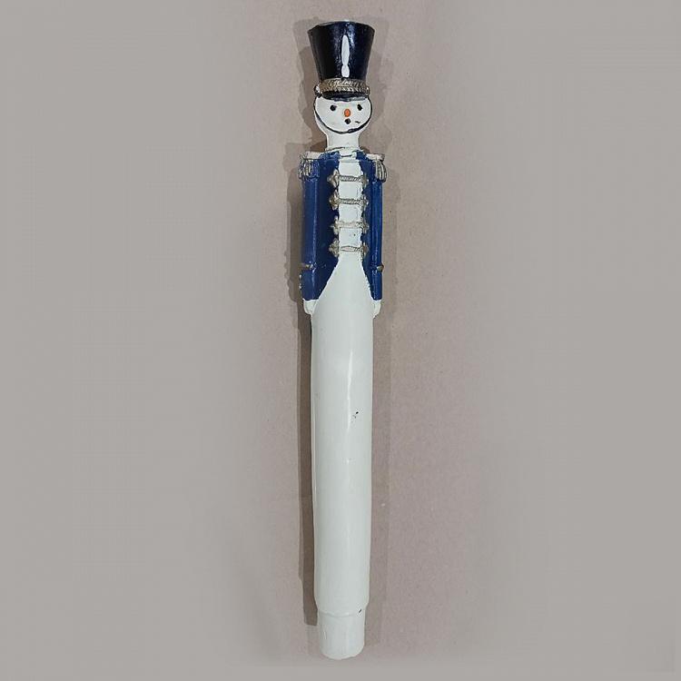 Свеча Солдат в синей форме 2 дисконт Paraffin Candle Soldier In Blue Uniform 2 discount