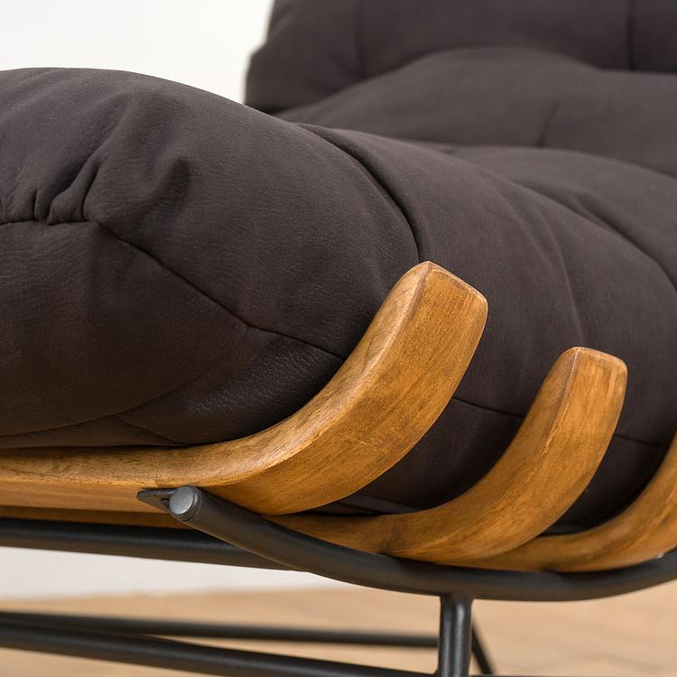 Кресло Капри Capri Armchair, Black Matt Metal RM