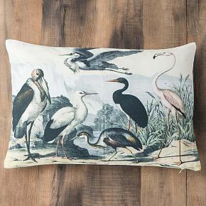Cushion With Water Birds