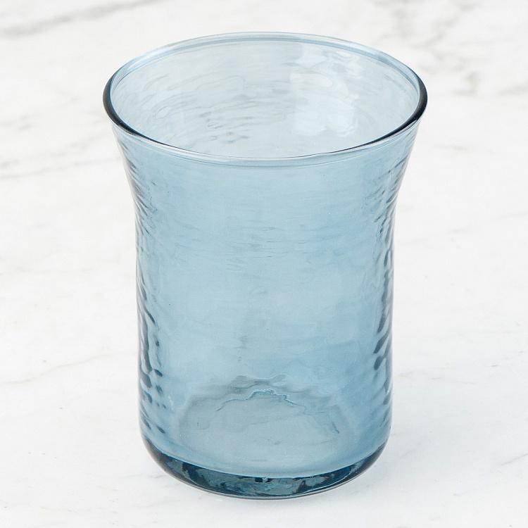 Голубой изогнутый стакан Верано Verano Curved Tumbler Blue