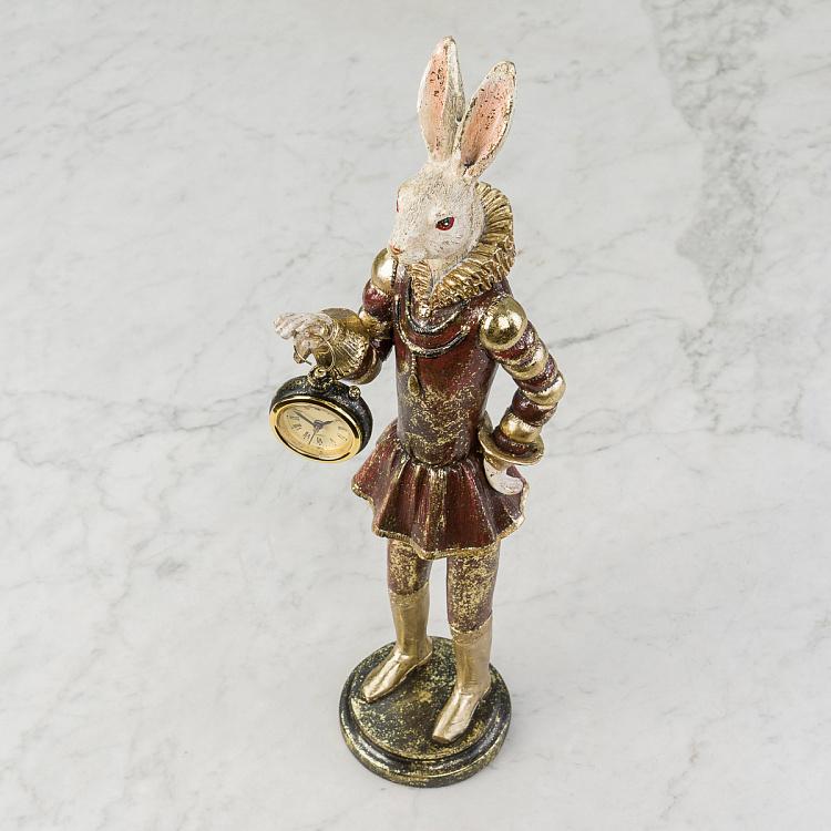 Статуэтка Заяц с часами Hare Figurine With Clock