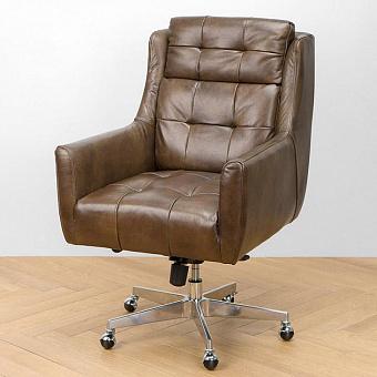 Кресло Gatsby Office Chair RM натуральная кожа Antique Master