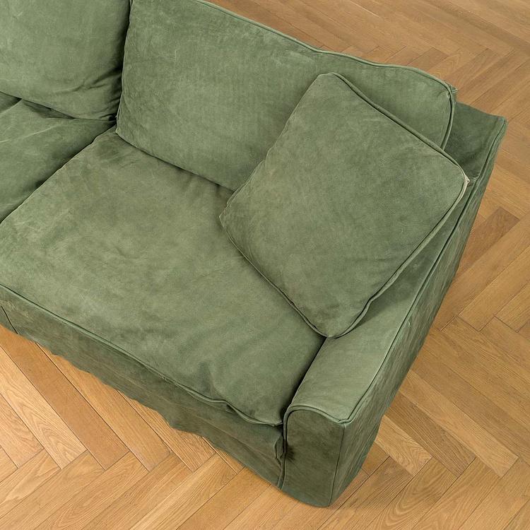 Трёхместный кожаный диван Луизиана Louisiana 3 Seater Leather RM