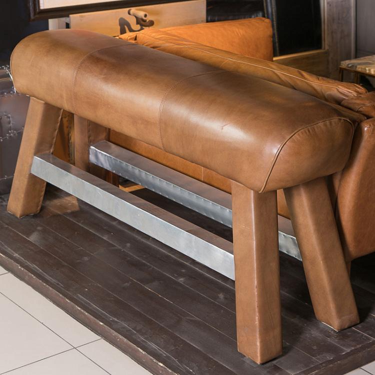 Барный стул Гимнастический конь, двухместный Gym Horse Barstool Double