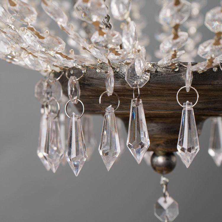 Люстра на 3 лампочки Кристалл Crystal Ceiling Lamp 3 Lights