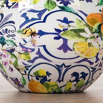 Кашпо Effectory Savage Garden Bowl Pot Capri Small - ракурс 8