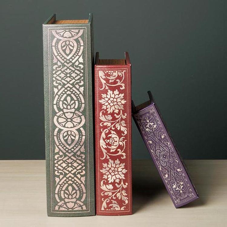 Набор из трёх шкатулок-книг Малфой Set Of 3 Malefoy Book Boxes