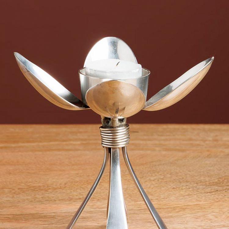 Подвечник из четырёх ложек 4 Spoons Candle Holder