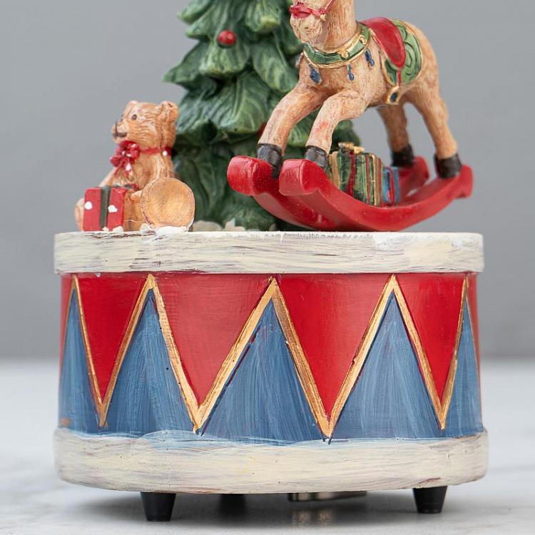 Музыкальная статуэтка Это маленький мир Xmas Music Box It's A Small World 16 cm