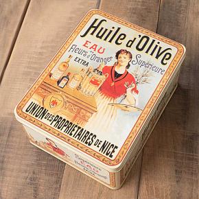 Huile D'Olive Metal Box Large