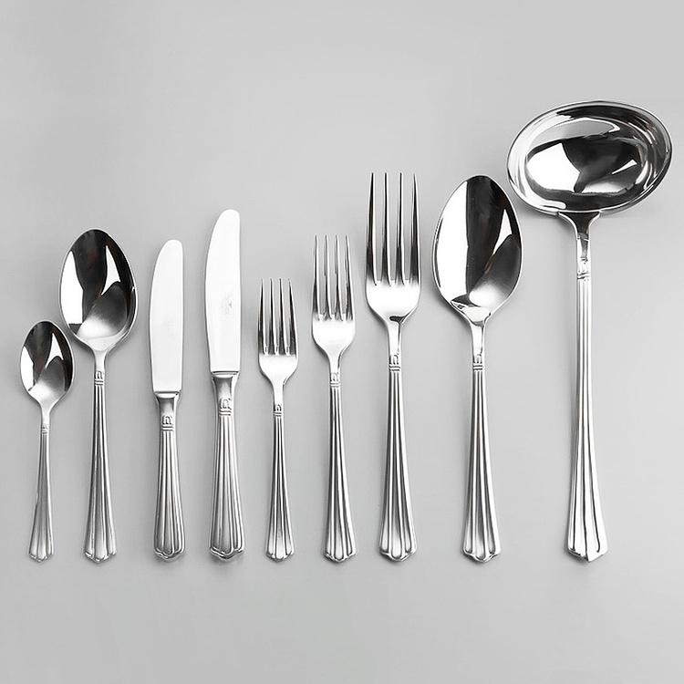 Набор Бернини из 126 столовых приборов на 12 персон в деревянной коробке Set Of 126 Cutlery Pieces Bernini Wooden Box