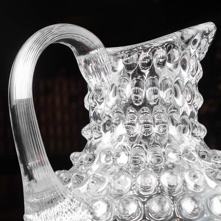 Прозрачный кувшин Диамант, L Pitcher Hobnail Clear Large