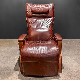 Массажное кресло Cosmic Odyssey Massage Chair натуральная кожа Brown Ogawa