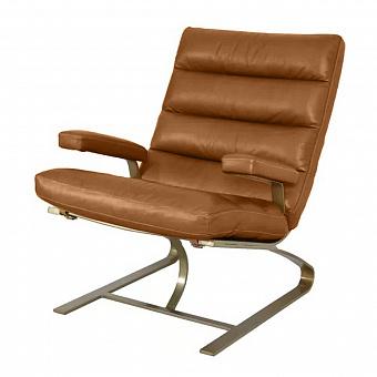 Кресло Nomentano Armchair A натуральная кожа Columbia Brown