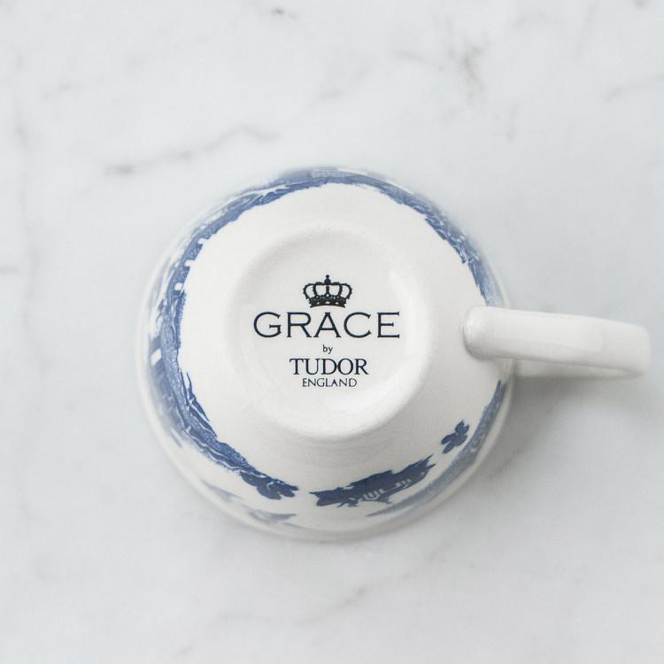 Кофейная пара Голубая ива Blue Willow Coffee Cup And Saucer