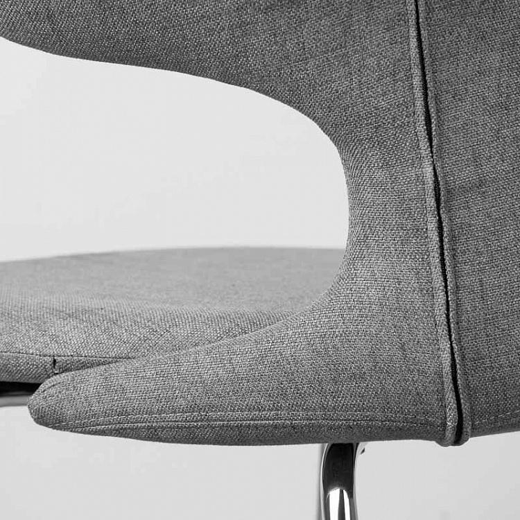 Cтул Тайм Флайс, хромированные ножки Time Flies Chair, Chrome Steel