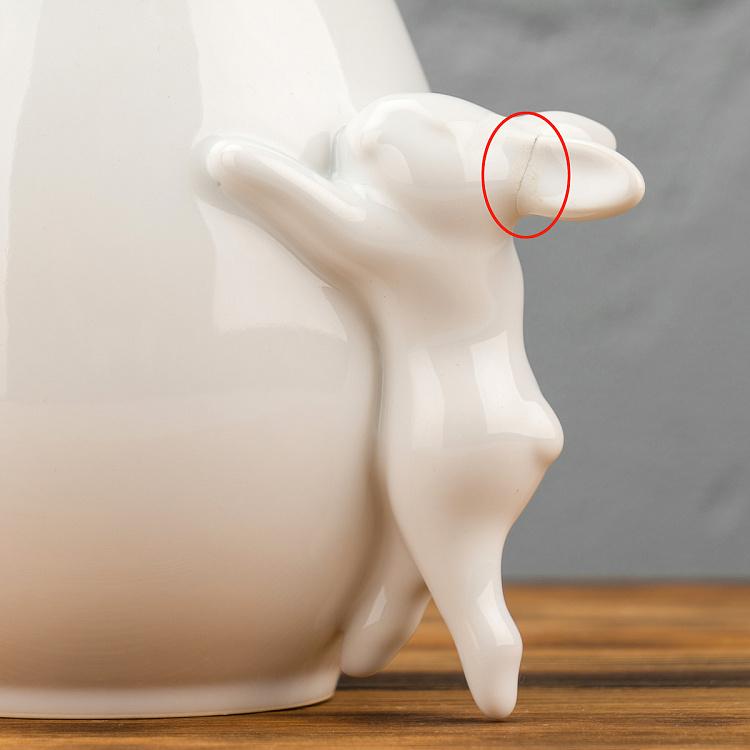 Ваза с кроликами дисконт2 Rabbits Vase discount2