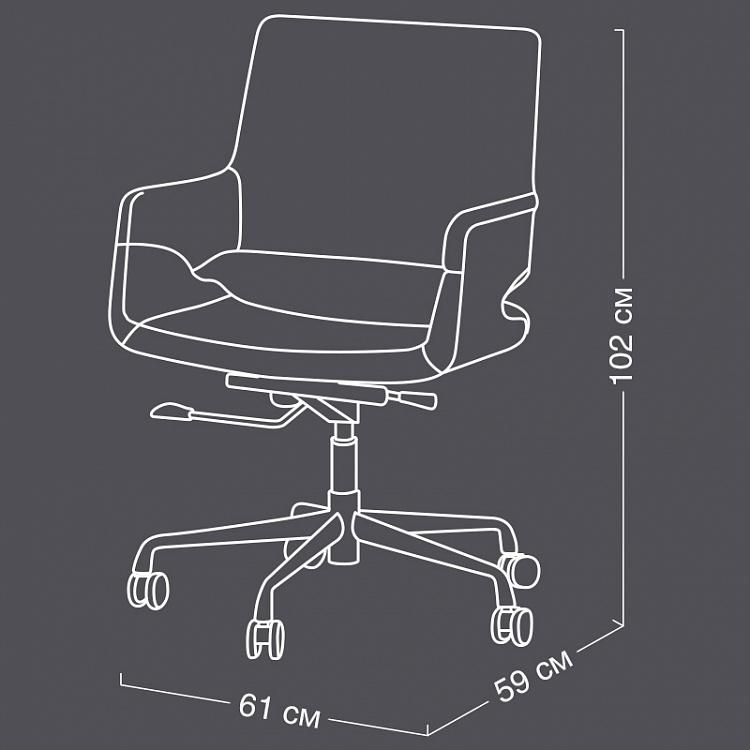 Рабочее кресло Палермо Ufficio Palermo Armchair D