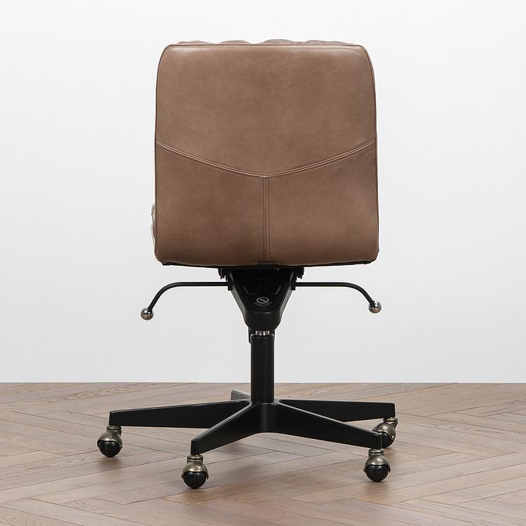 Кресло Coworking Office Chair 2 RM натуральная кожа Sand Elis - ракурс 5