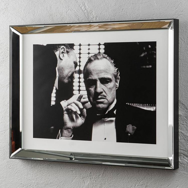 Фото-принт в зеркальной раме Крёстный отец  The Godfather, Manhattan Frame