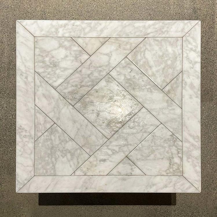 Мраморный прикроватный столик Версаль дисконт Versailles Marble Lamp Table discount