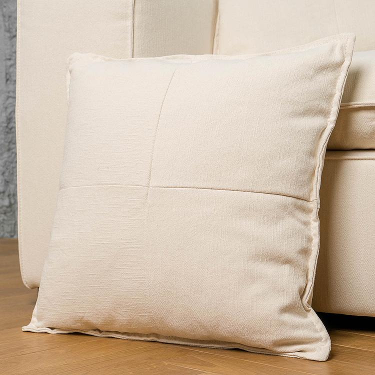 Трёхместный льняной диван Сити, ножки цвета латуни City 3 Seater, Brass Metal Linen RM