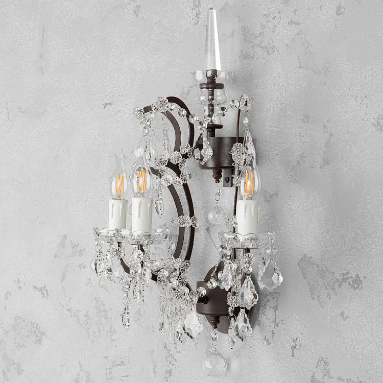 Бра Хрустальное Crystal Sconce