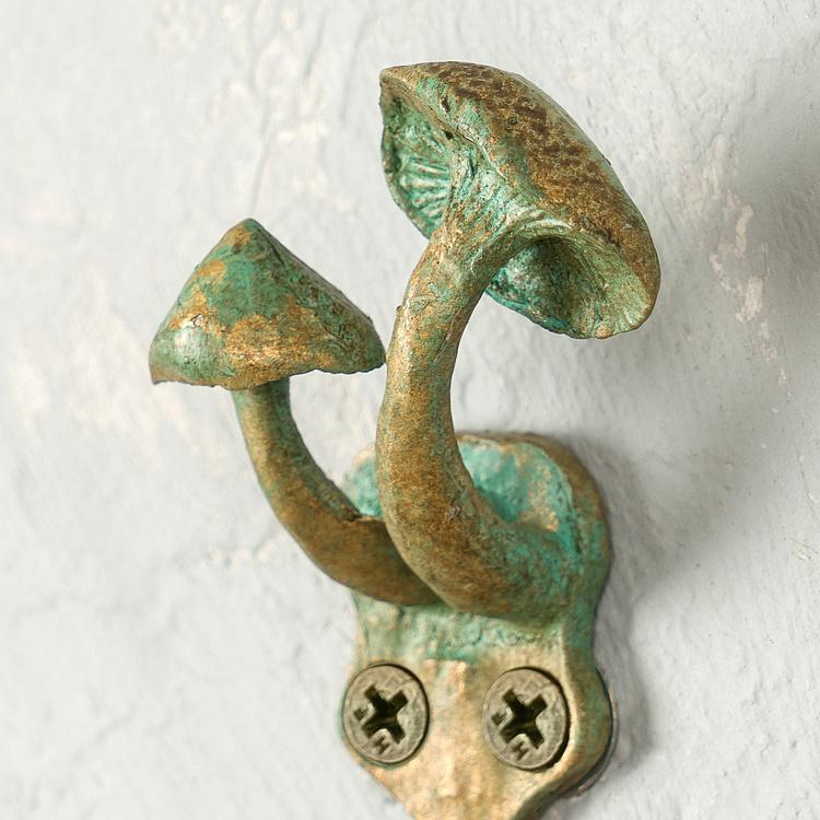Настенный крючок Оловянный гриб 2 Mushroom Hook 2
