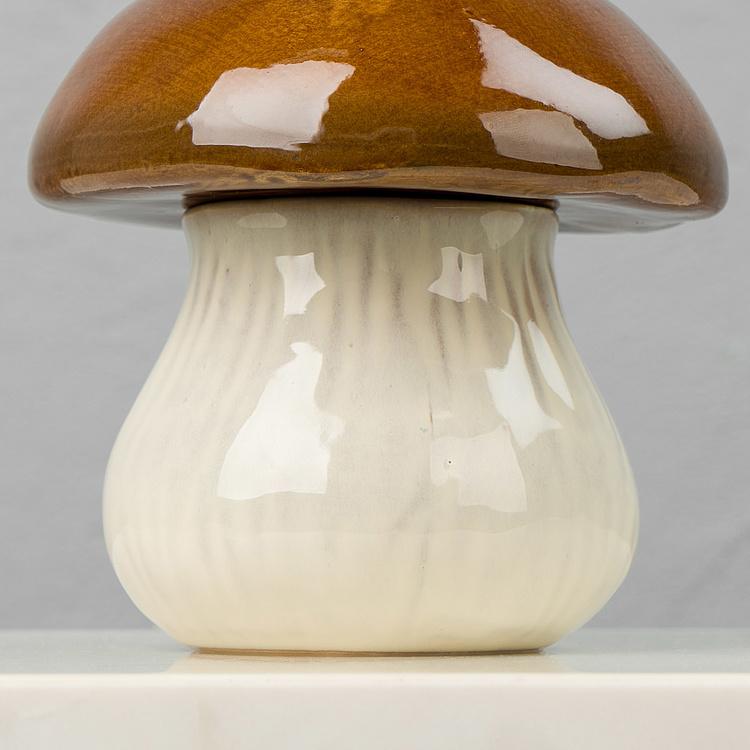 Керамическая ёмкость для хранения Гриб Airtight Stoneware Mushroom Box