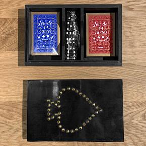 Card Game Box With Ace In Studs With Cards discount
