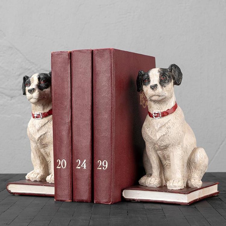 Book Ends Dogs Fox Terrier