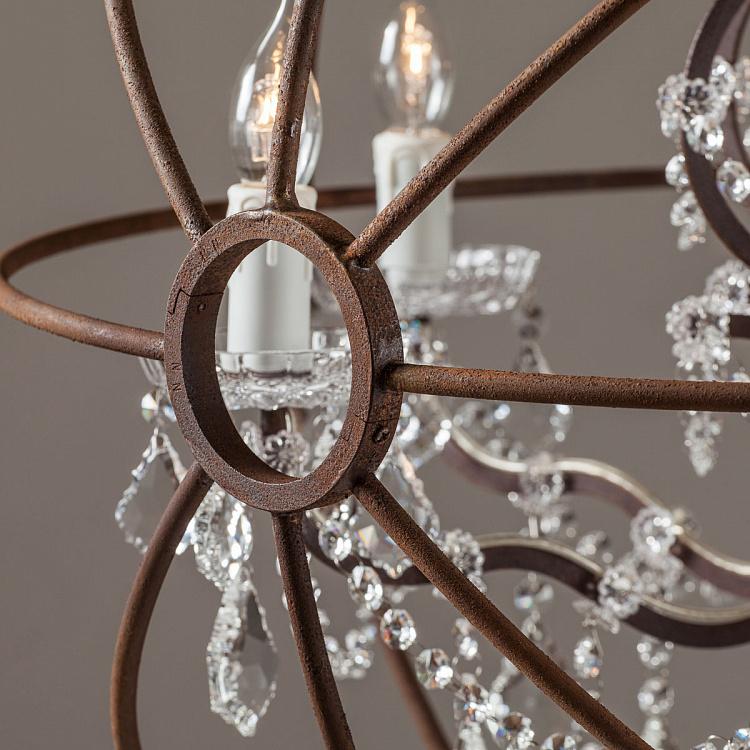 Хрустальная люстра с гироскопом 32 дюйма Gyro Crystal Chandelier 32 Inches