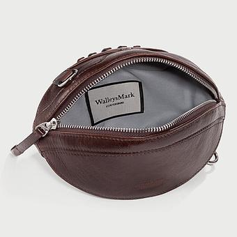 Несессер Skid Obolensky Pocket натуральная кожа Vintage Cherry - ракурс 3