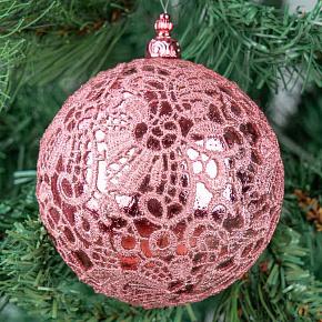 Lace Ball Pink 10 cm