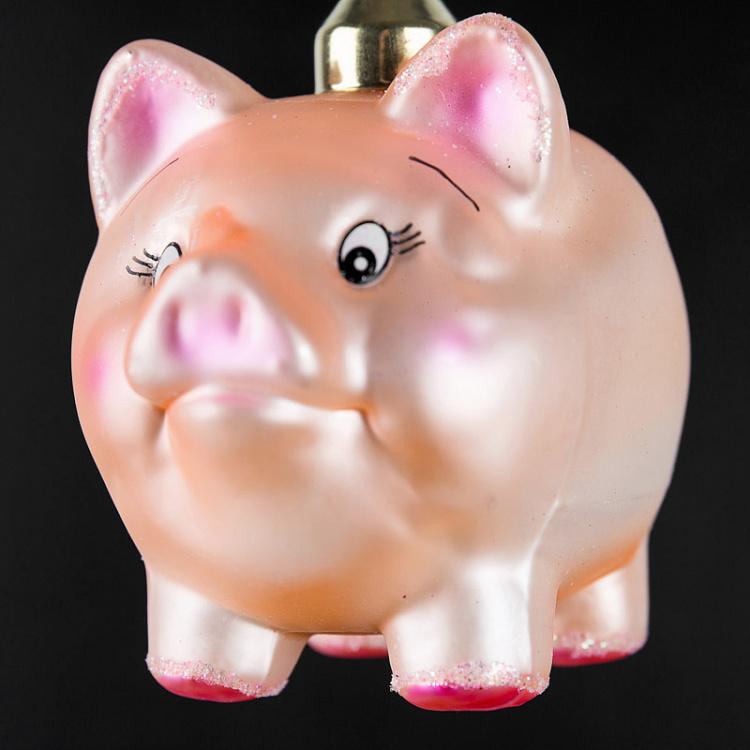 Ёлочная игрушка Свинка Piggy 9 cm