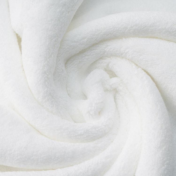 Белое махровое банное полотенце Олимпия 76x142 см Olympia Bath Towel White 76x142 cm