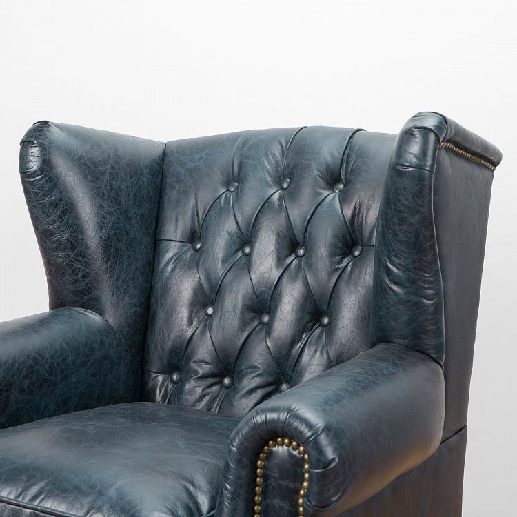 Кресло Парламент, чёрные ножки Parlament Armchair, Black Wood D