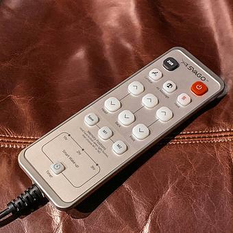 Массажное кресло Cosmic Odyssey Massage Chair натуральная кожа Brown Ogawa