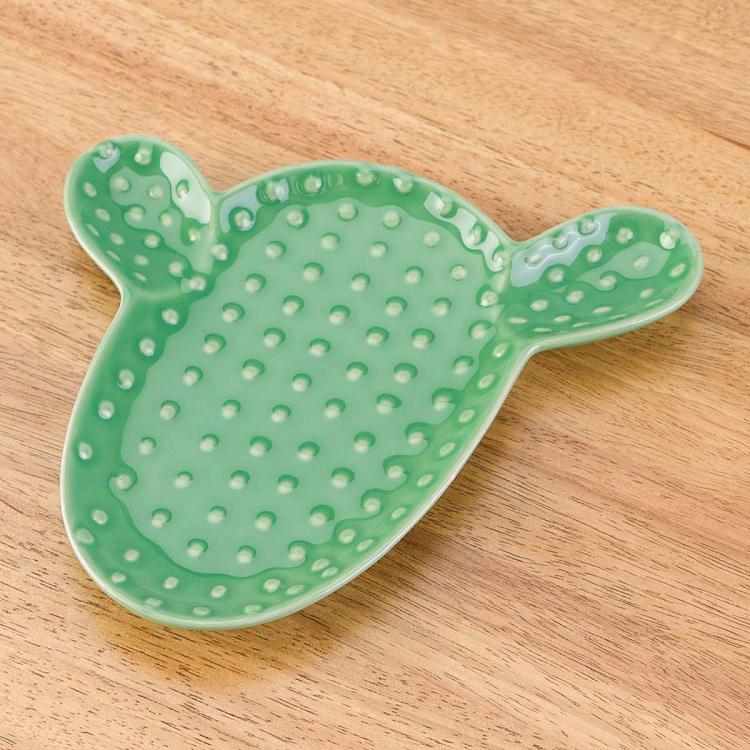 Pachy Cactus Plate Dark Green