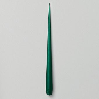 Свеча Taper Candle Matt парафин Marble Green Wax