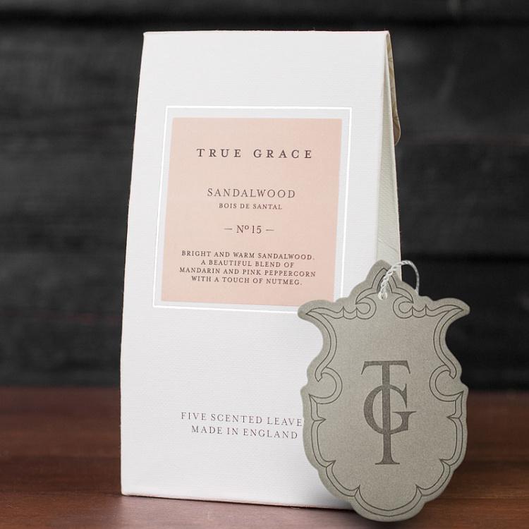 Ароматизатор в авто Сандаловое Дерево Scented Leaves Sandalwood