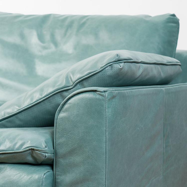 Трёхместный кожаный диван Луизиана Louisiana 3 Seater Leather RM