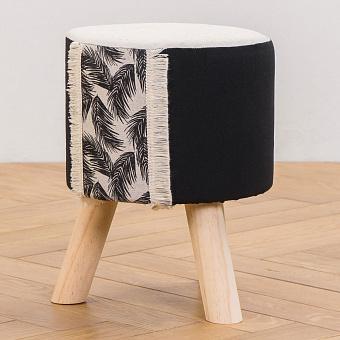 Пуфик Palm Leaf Pattern Pouf