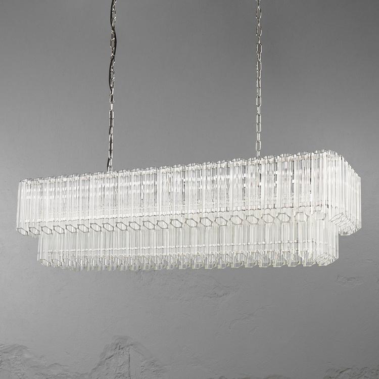 Прямоугольная люстра Виттория Vittoria Rectangular Chandelier